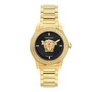 Versace Women Analogue Swiss Quartz Watch with Stainless Steel Strap VE7B00623