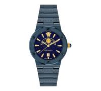 Versace Women Analogue Watch Greca Logo Moonphase