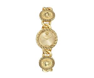 Versace Women’s Elegant 38 mm Diamond Accent Watch VE0Q00425 - - Stainless Steel / Sapphire