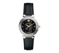 Versace Women's Analog Swiss-Quartz Watch with Leather Calfskin Strap V16020017