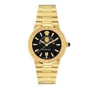 Versace Women's Analogue Quartz Watch Greca Logo Moonphase