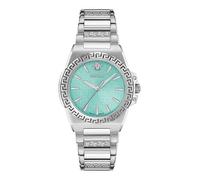 Versace Women's Analogue Swiss Quartz Watch with Stainless Steel Strap VE0D00325