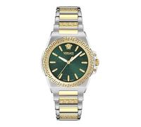 Versace Women's Analogue Swiss Quartz Watch with Stainless Steel Strap VE0D00425