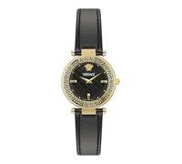 Versace Women's Analogue Swiss Quartz Watch with Leather Strap VE8B00224