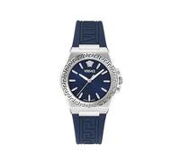 Versace Women's Analogue Swiss Quartz Watch with Silicone Strap VE0D00125