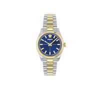 Versace Women's Analogue Swiss Quartz Watch with Stainless Steel Strap VE0E00325