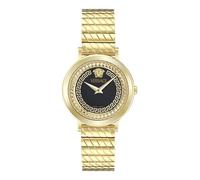 Versace Women's Analogue Swiss Quartz Watch with Stainless Steel Strap VE0O00425