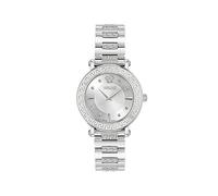 Versace Women's Watch Greca Sphere Silver White Sunray - Stainless Steel, Sapphire