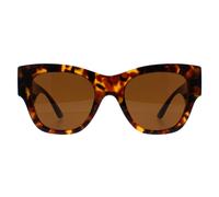 Versace Women's Cat Eye Havana Dark Bronze VE4415U in Brown Versace Brown One Size