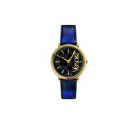 Versace Women's VE8100218 V Circle 38mm Quartz Watch in Blue Versace Blue One Size