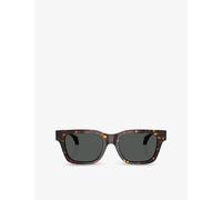 Versace Womens Versace Ve4486 Square-Frame Acetate Sunglasses Brown