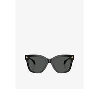 Versace Womens Versace Ve4511 Square-Frame Acetate Sunglasses Black