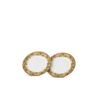 Versace x Rosenthal 30 Years Le Jardin de Versace set 2 plates 22 cm - White OS