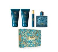 Versache Eros Gift Set, EDP 100ml, Shower Gel 75ml, Aftershave Balm 75ml, EDP 10ml