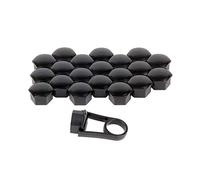 Versaco 19mm Black Wheel Nut Covers Fits Porsche Boxster Cayenne 911 924 968 (PE1175)