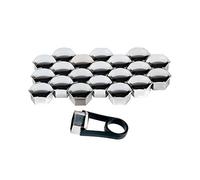 Versaco Fits Mercedes SLK Wheel Nuts Covers 1997-2013 17mm Chrome