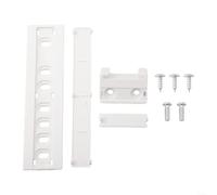 VersaGenius Built-in Refrigerator Slide Rails Kit - Door Mounting Bracket for Concealed Freezer Doors