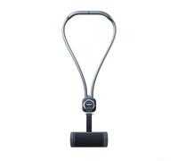 VersaGenius Car Phone Holder Headrest Mount 3-Axis Rotation for Sport Seats - Rear Seat Bracket Gray
