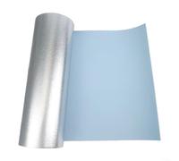 VersaGenius Chic 3D Foam Linen Wall Sticker 50cmx10M for Home Interiors, Waterproof and for High Humidity Conditions (Blue)