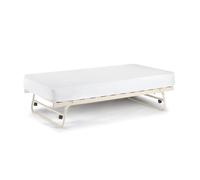 Versailles - Single - Guest Underbed Trundle - White - Metal - 3ft - Happy Beds
