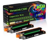 VersaLInk C500 Compatible for Xerox Drum Unit with Chip VersaLInk C500 VersaLInk C500DN VersaLInk C500DNW VersaLInk Printers (2 Pack Black)
