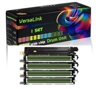 VersaLInk C600 Compatible for Xerox Drum Unit with Chip VersaLInk C600 VersaLInk C600DN VersaLInk C600N VersaLInk C605 VersaLInk C605X VersaLInk Printers (4-Pack BK/C/M/Y)