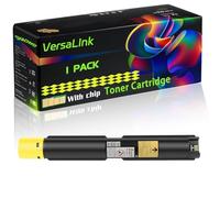 VersaLInk C7120 Compatible for Xerox Toner Cartridge with Chip VersaLInk C7100 C7120 C7125 Printers (1 Pack Yellow)
