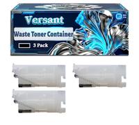 Versant 180 Waste Toner Container Compatible for Xerox WorkCentre 7665 WorkCentre 7675 WorkCentre 7755 WorkCentre 7765 WorkCentre Printers (3 Pack Black)
