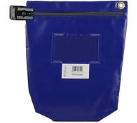 Versapak Secure Cash Bag Small 178 x 152 x 50mm Blue
