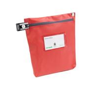 Versapak Secure Cash Bag Medium 267 x 267 x 50mm Red