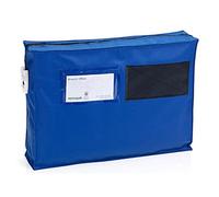 Versapak Small Gusset Mailing Pouch 355x250x75mm Blue (ZG1)