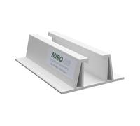 VersaStrut - PVC Channel Strut for Wall, Ceiling & Rooftop - 6”x5.5”x5.5” - 2.8 lbs - Strong & Lightweight, Weather Resistant, Easy to Cut & Install - 6 Inch Length - 6-Pack