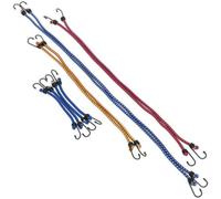 10 Piece Elasticated Bungee Cord Set - Assorted Sizes - 4 Different Lengths