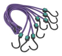 Versatile 1000mm Octopus Bungee Cord With 8 Nylon Coated Steel Hooks For Secure Transportation