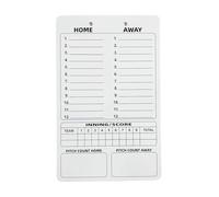 Versatile 14 x 9 Inch Baseball Strategy Board, Double-sided Softball Whiteboard PVC Training Plan, Sports Practice Clipboard for Baseball & Softball Coaches, 13.78 x 8.66 inches
