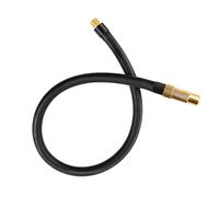 Versatile 2-in-1 Schrader & Presta Bike Pump Adapter, 60cm Extension Tube Hose for Bike, Car & Motorcycle Tyres,Locking Adapter,Compatible with Most Compatible with Portable Air Compressors (60cm)