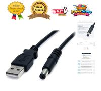 StarTech.com USB to 5.5mm Power Cable - Type M Barrel - 2m