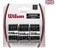 Versatile 3-Pack Tennis Racket Overgrips in Graphite - For Improved Performance