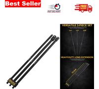 Versatile 3-Piece Impact Socket Extension Bar Set for High Torque Applications