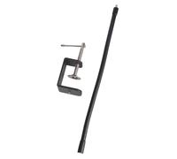 Versatile 35cm 28cm 48cm C Shape Clamp Mount with 1/4 Screw Holes for DSLR Camera Lighting Stand Accessories Metal C Clamp with Flexible Hose