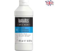 Versatile 473ml Non-Toxic Gesso - Perfect for Acrylics & Oils - Clear Finish