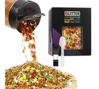 Versatile 50g Snowflake Liquid Sequins Beautiful 50g Snowflake Dripping Flowing Sand for Professional Artwork Easy Flowing Adhesive