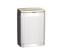 Versatile 8L Kitchen Trash Can with Lid - Stainless Steel Hanging Waste Bin, Practical Multi-Purpose Garbage Container for Home and Office Use, Sleek