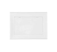 Versatile ABS Plastic Access Panel Easy to Water Valves and Meters Temperature Resistant Simple Installation for Inspection Hatch(200x300mm)