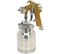 Versatile Adjustable Suction Fed Gun With 1.7mm Nozzle For Automotive Refinishing