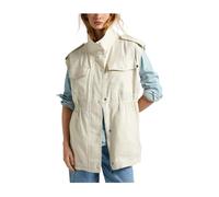 Versatile and Elegant Tilda Vest - female - Pepe Jeans - Waistcoats - Beige - XS - Jackets XS