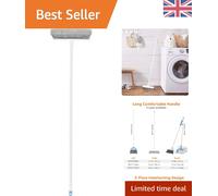 Versatile Angled Push Broom - Perfect for Indoor and Outdoor Heavy-Duty Cleaning