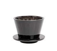 Versatile Coffee Dripper Plastic Flat Bottom Coffee Dripper Pour Over Coffee Filter Coffee Filter Cup Coffee Accessories Increase Uniformity Coffee Filter