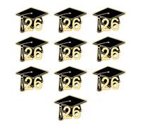 Versatile Commemorative Doctoral Hat Badge Academic Pin 25mm for Students 2026 Doctor Cap Badge