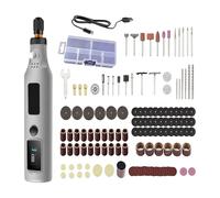Versatile Cordless Engraving Set Containing 155 Tool Featuring LED Display and Adjustable Speeds for Efficient Crafting and Sculpting Applications Multifunctional Set
